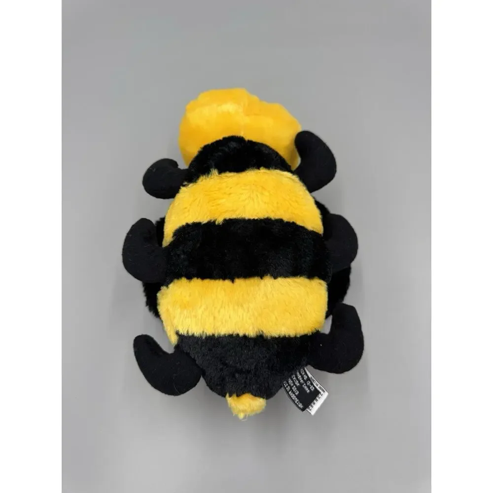 Unipak Bumblebee Yellow Black Striped Plush 8” Stuffed Animal